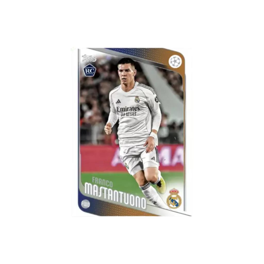[ แยกซอง ] พร้อมส่ง!! 2025-26 Topps UEFA Club Competitions - Value Box (p3)(130g)