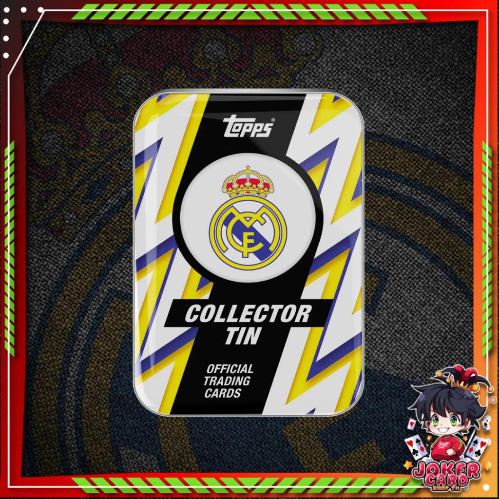 [ ยกกล่อง] พร้อมส่ง!! 2025-26 Topps Collectors Tin : Real Madrid การ์ดสะสมกิฬา (p3)