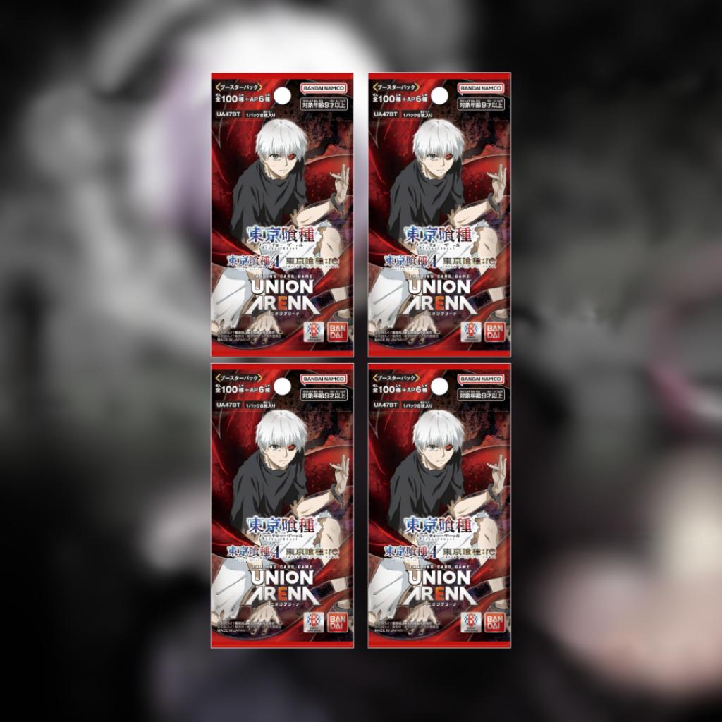 [ แยกซอง ] พร้อมส่ง!! UNION ARENA : Tokyo Ghoul BOOSTER PACK [UA47BT] (p4)(120g)