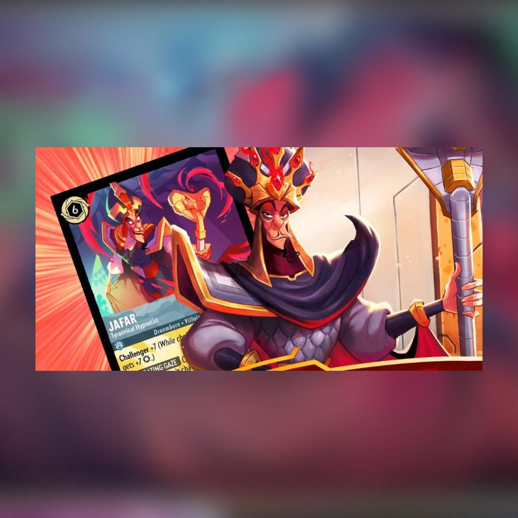 [ แยกซอง ] พร้อมส่ง!! Disney Lorcana :  Reign of Jafar - Loose Booster Pack (p3)(80g)