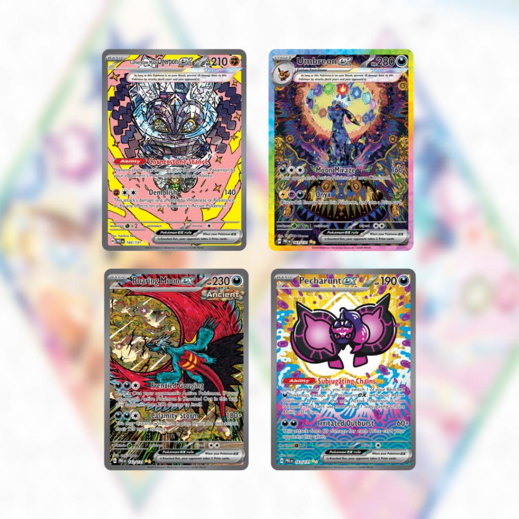 [ แยกซอง พร้อมส่ง! ] การ์ดเกมโปเกม่อน Pokémon TCG: Scarlet & Violet—Prismatic Evolutions Expansion Ver.English (p3) (40g)