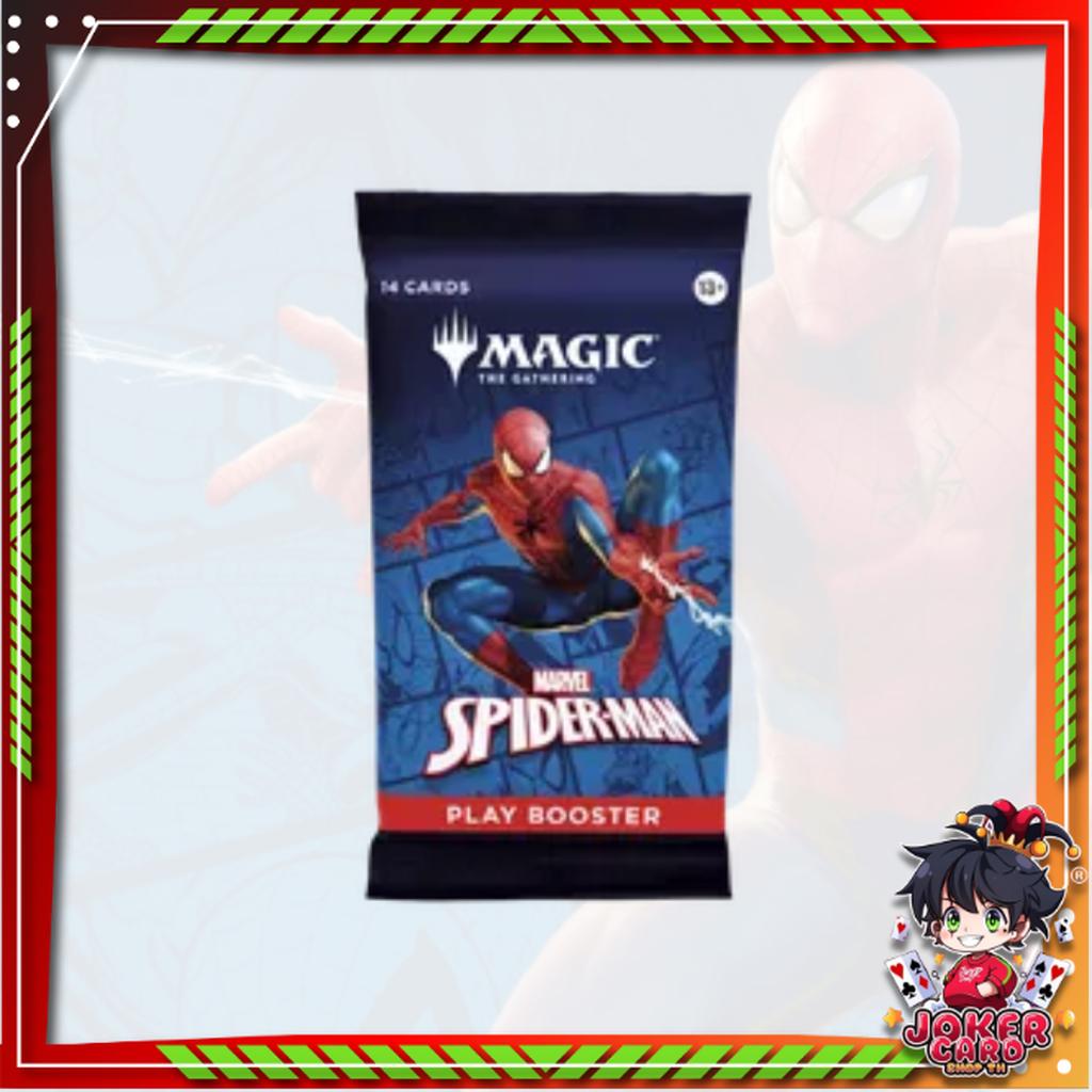 พร้อมส่ง! แยกซอง การ์ดเกม Magic: The Gathering | Marvel's Spider-Man Play Booster (p4)
