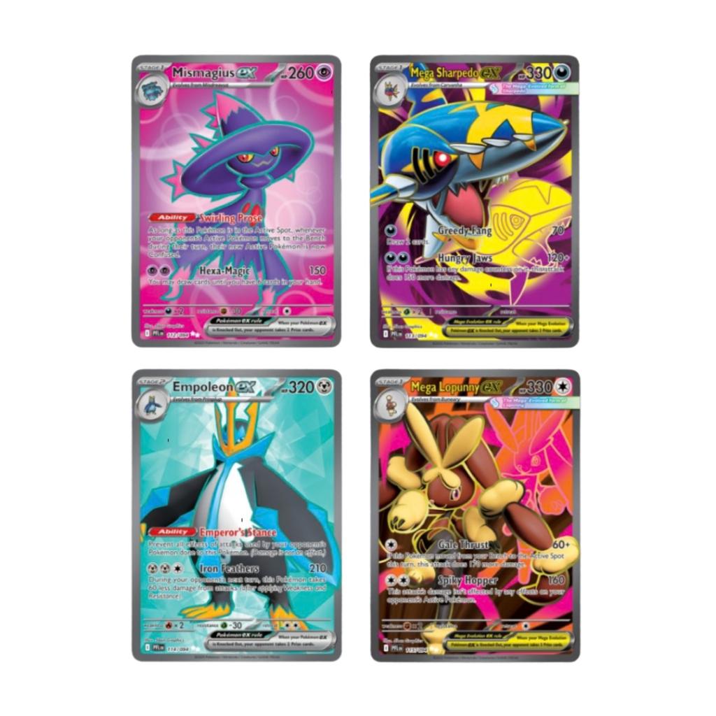 [ ยกกล่อง! ] Pokemon Ver.Eng Mega Evolution Phantasmal Flames Pokémon Center Elite Trainer Box (p3) ( 750g )