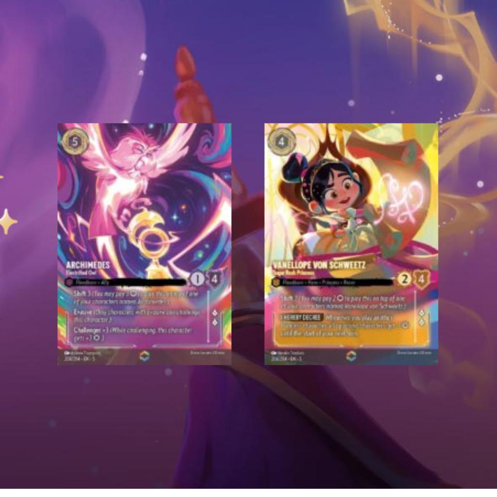 [ แยกซอง ] การ์ดสะสม Disney Lorcana: Shimmering Skies Booster Pack พร้อมส่ง (P3)(80g)