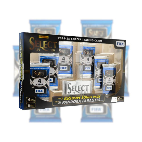 [ พร้อมส่ง! ] การ์ดสะสมฟุตบอล 2024-25 PANINI SELECT FIFA SOCCER BUNDLE BOX (p3)(580g)