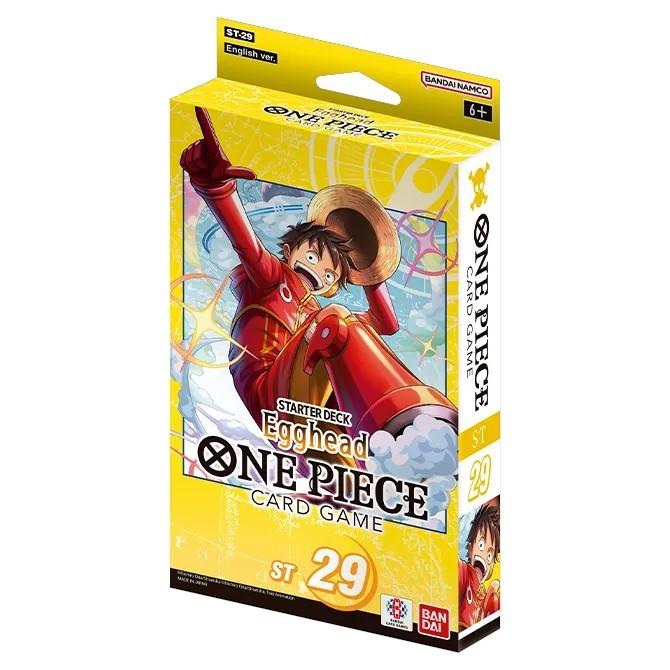 [ ยกกล่อง ] พร้อมส่ง!! ONE PIECE CARD GAME STARTER DECK -Egghead- [ST-29] Ver.English (p3) (280g)