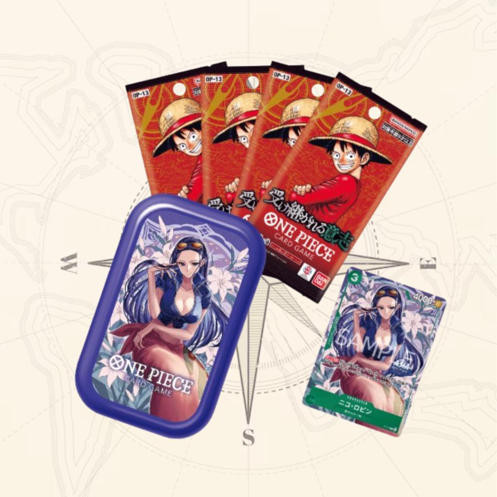 พร้อมส่ง!! กล่องเซ็ต ONE PIECE CARD GAME Mini-tin Pack Set vol.2 (p3) (210g)