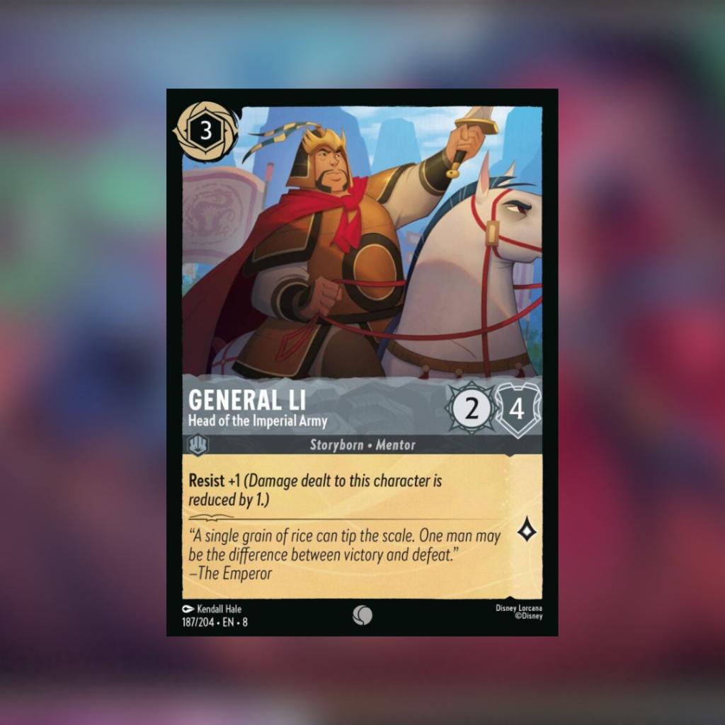 พร้อมส่ง!! Disney Lorcana : Reign of Jafar Ruby-Steel Single Deck (p2)(230g)
