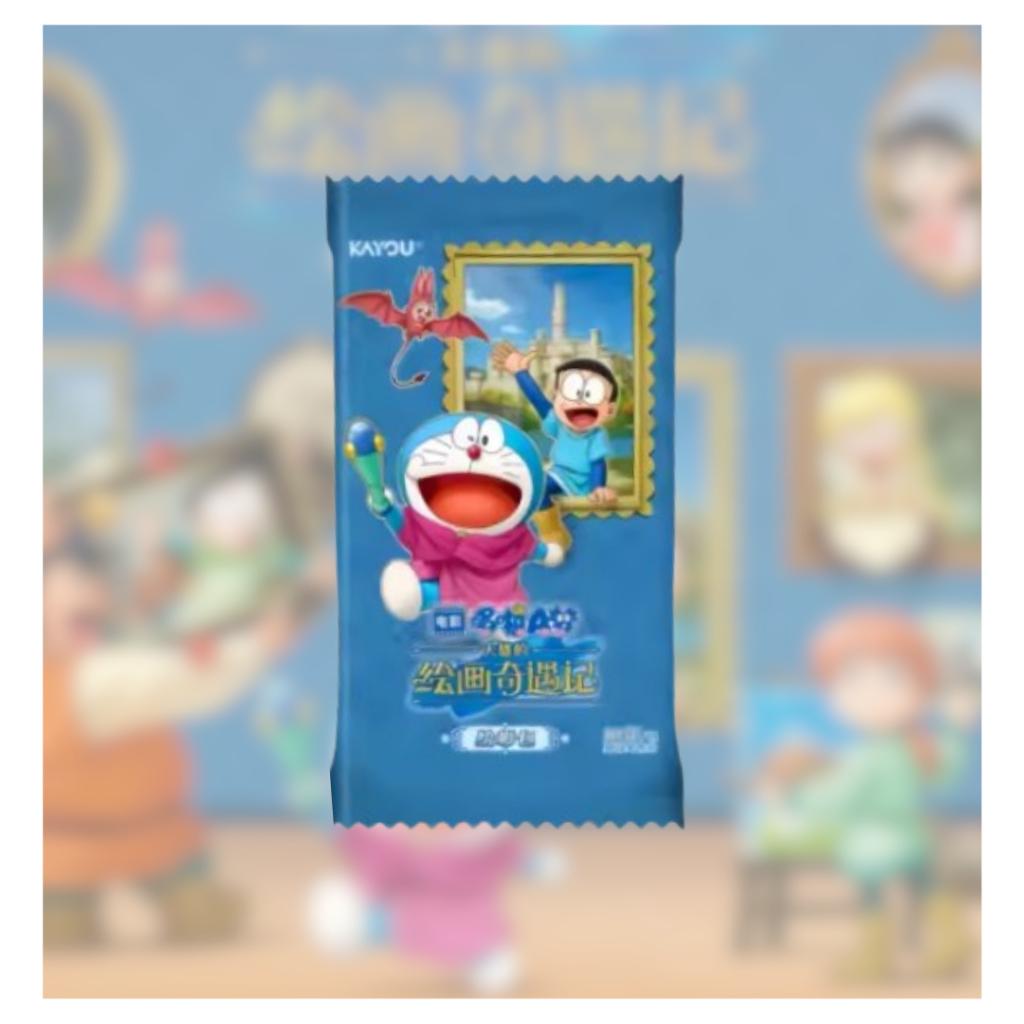 [ พร้อมส่ง! ] ยกกล่อง การ์ดสะสม โดราเอมอน เดอะมูฟวี่ 2025 : Nobita's Art World Tales Kayou (p3)