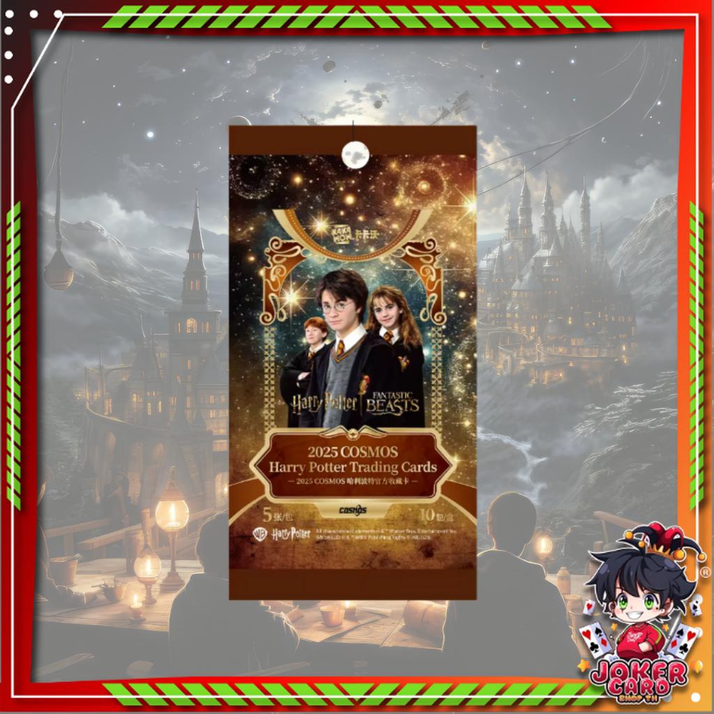 [ แยกซอง ] 2025 KAKAWOW COSMOS :  Harry Potter Trading Cards  Hobby Box การ์ดสะสม พร้อมส่ง (p4)