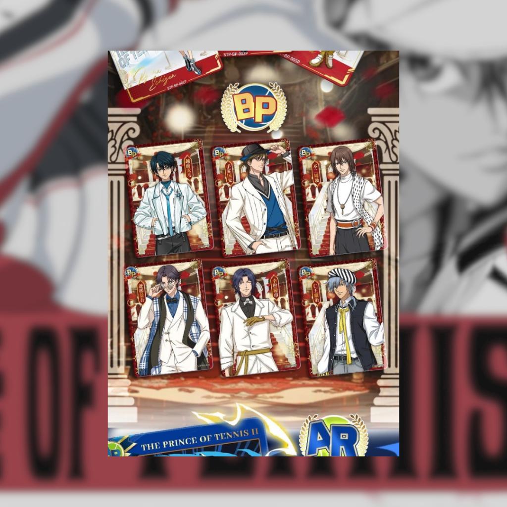 [ ยกกล่อง ] การ์ดสะสม KAYOU The Prince of Tennis Shining  SE BP Collection Card (p4) ( 370 กรัม )