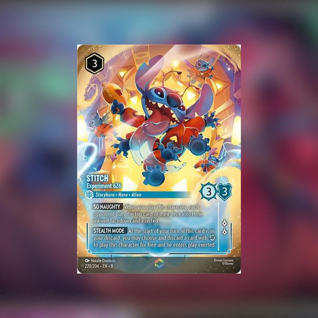 [ แยกซอง ] พร้อมส่ง!! Disney Lorcana :  Reign of Jafar - Loose Booster Pack (p3)(80g)