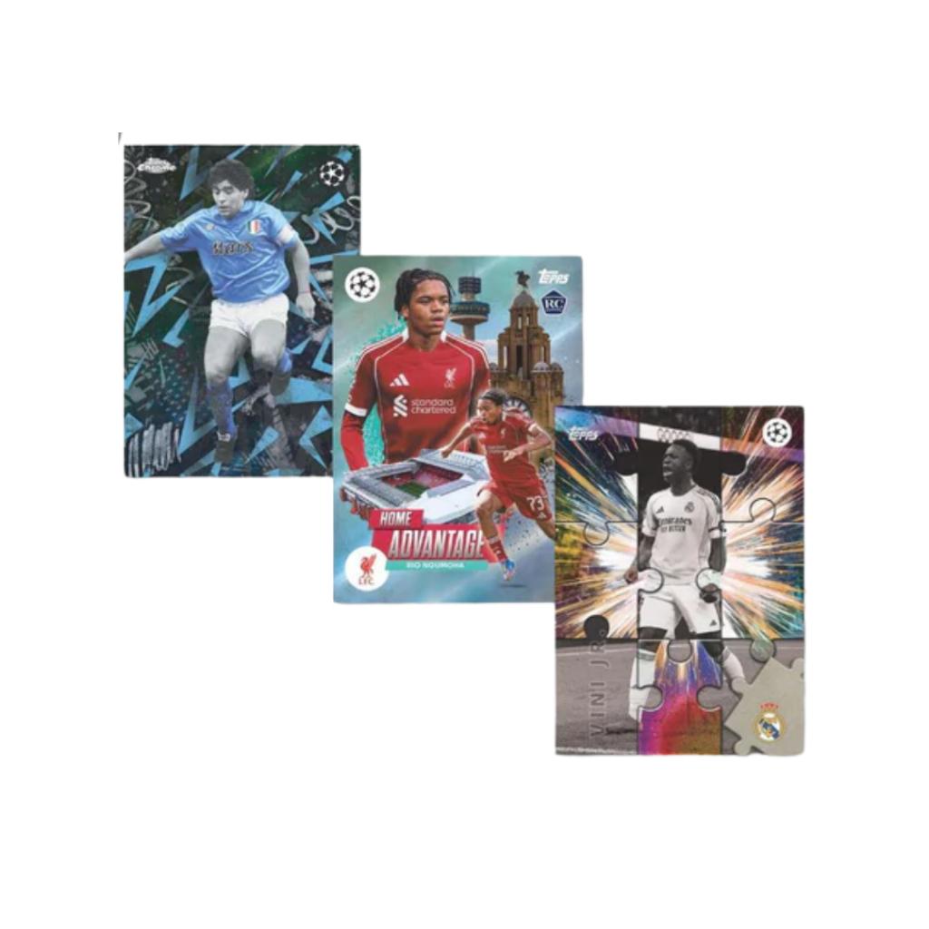 [ ยกกล่อง ] พร้อมส่ง!! 2025-26 Topps UEFA Club Competitions Soccer Hobby (p3)(500g)