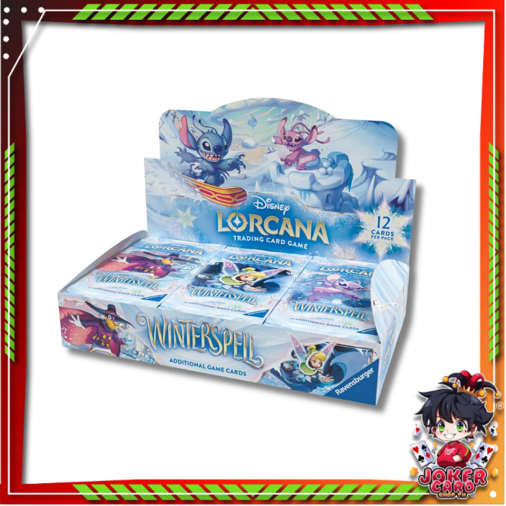 [ ยกกล่อง ]  การ์ดเกม Disney Lorcana Winterspell Trading Card Game Booster Box (p3)