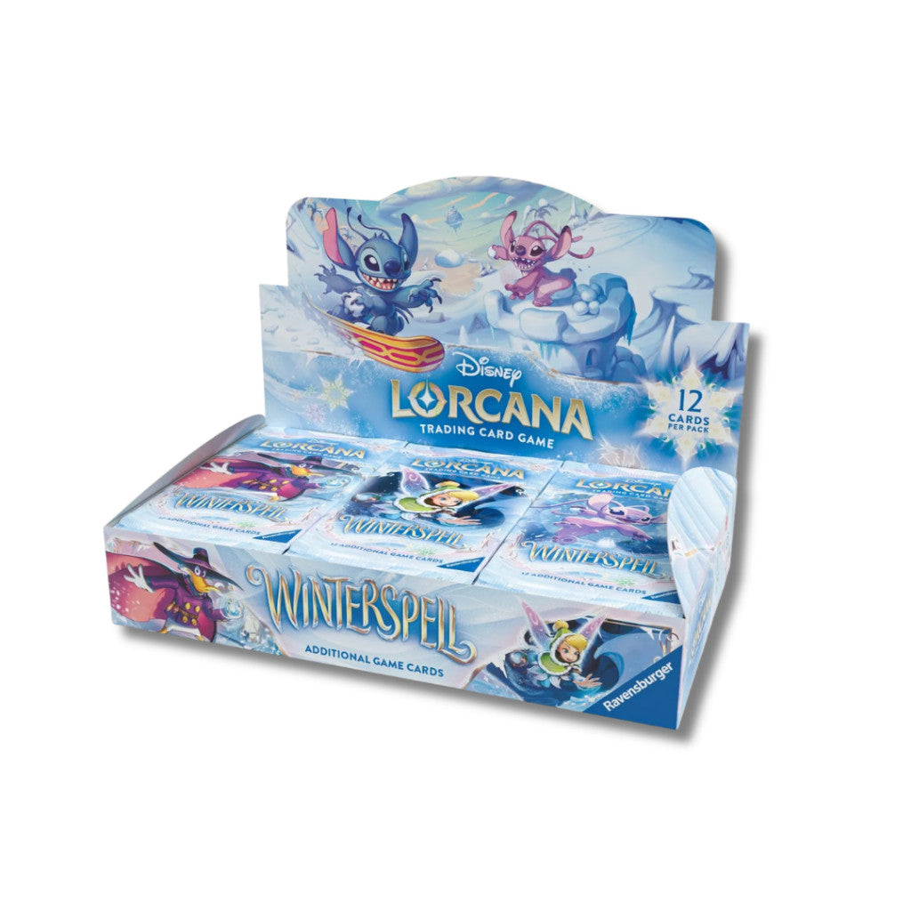 [ แยกซอง ] การ์ดเกม Disney Lorcana Winterspell Trading Card Game Booster Pack (p3)