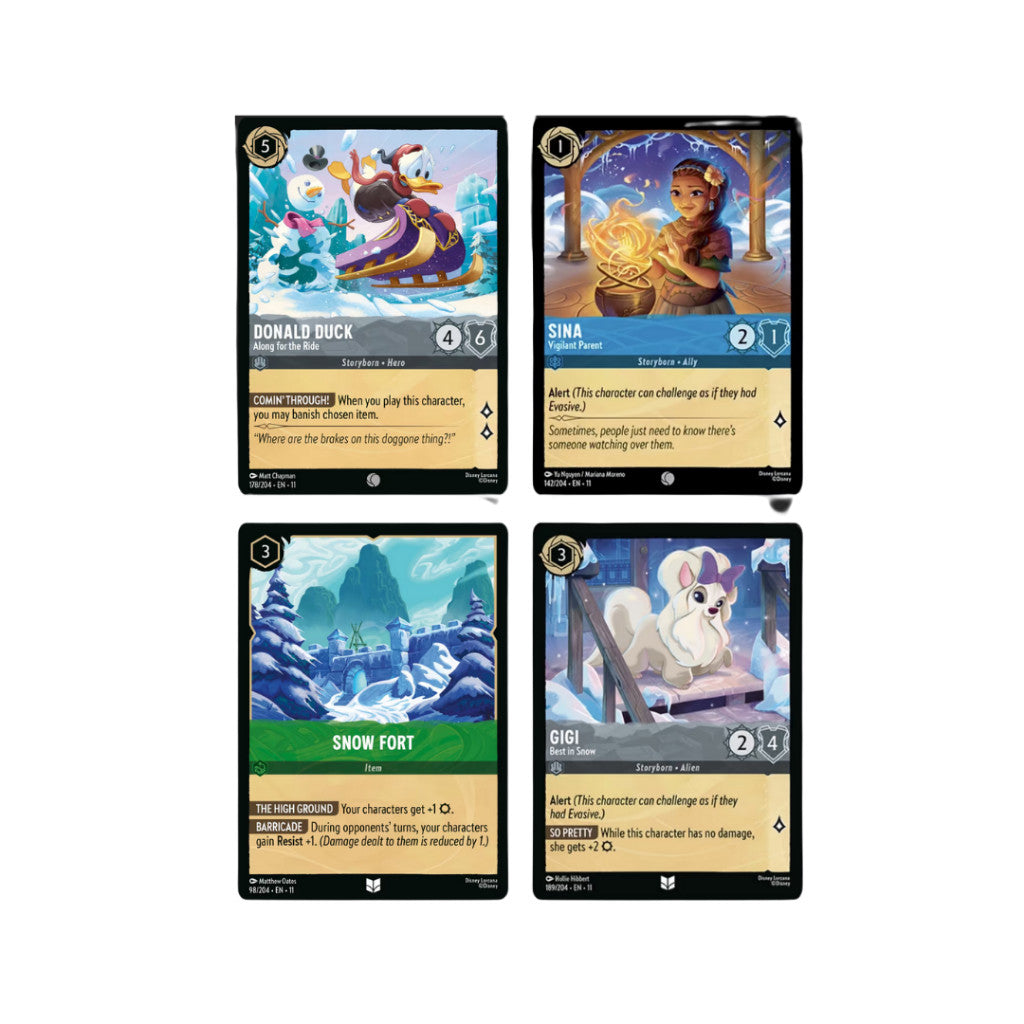 [ ยกกล่อง ]  การ์ดเกม Disney Lorcana Winterspell Trading Card Game Booster Box (p3)