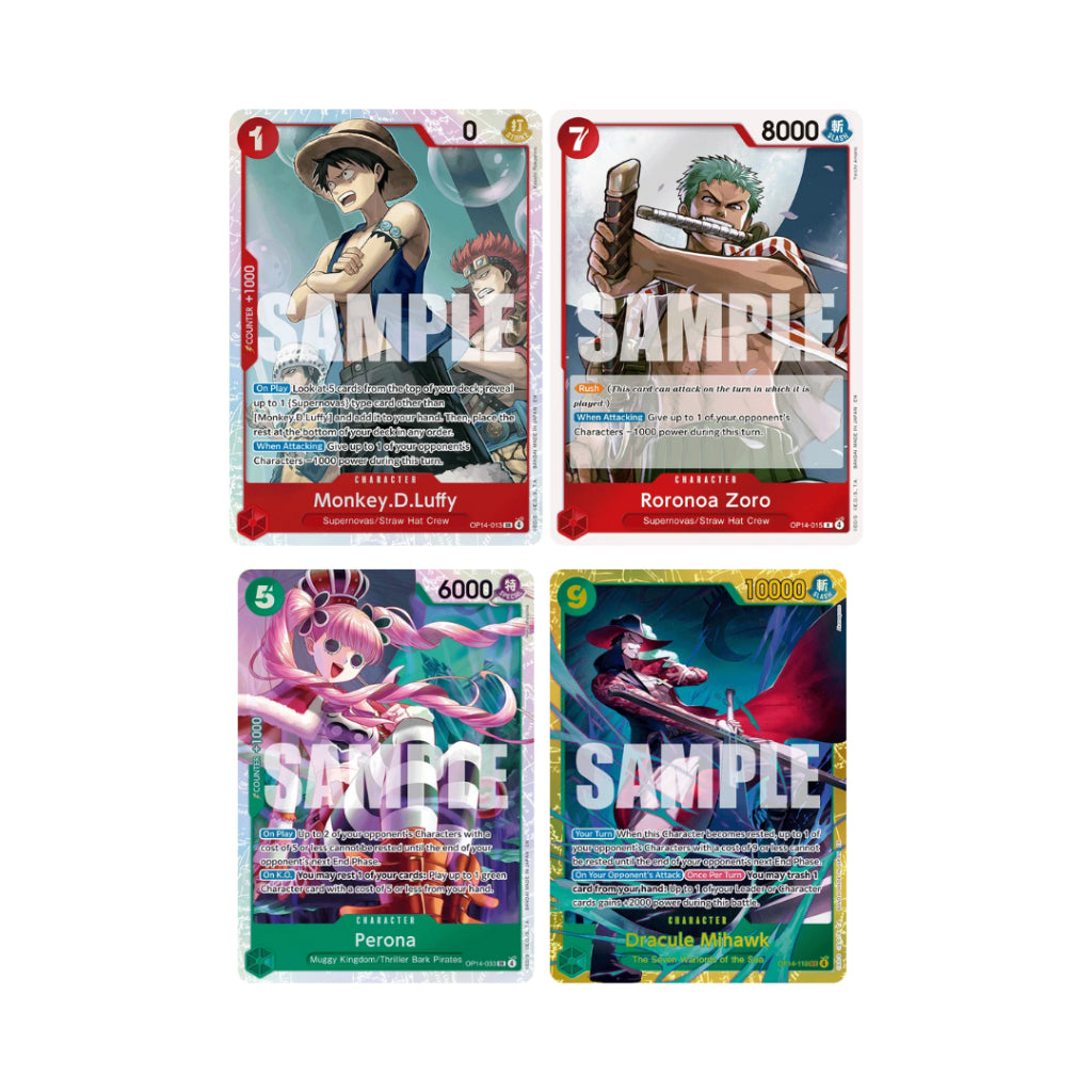 [ ยกกล่อง ] ONE PIECE Card Game :  THE AZURE SEA’S SEVEN [OP14-EB04] ver.English (p3)