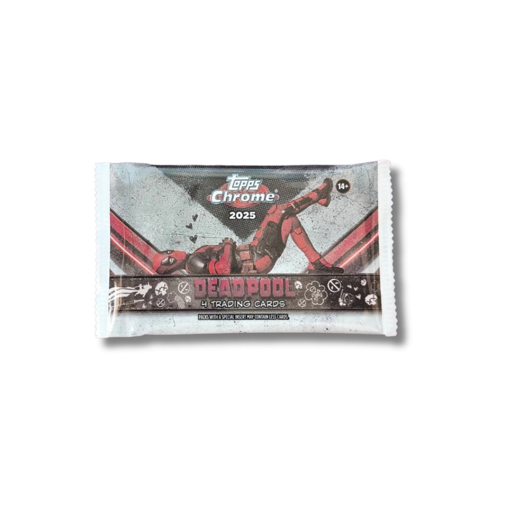 [ แยกซอง ] 2025 Topps Chrome Deadpool  Value Box (p3)