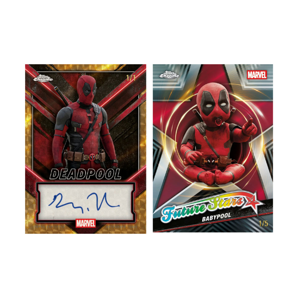 [ แยกซอง ] 2025 Topps Chrome Deadpool Hobby Box (p3)