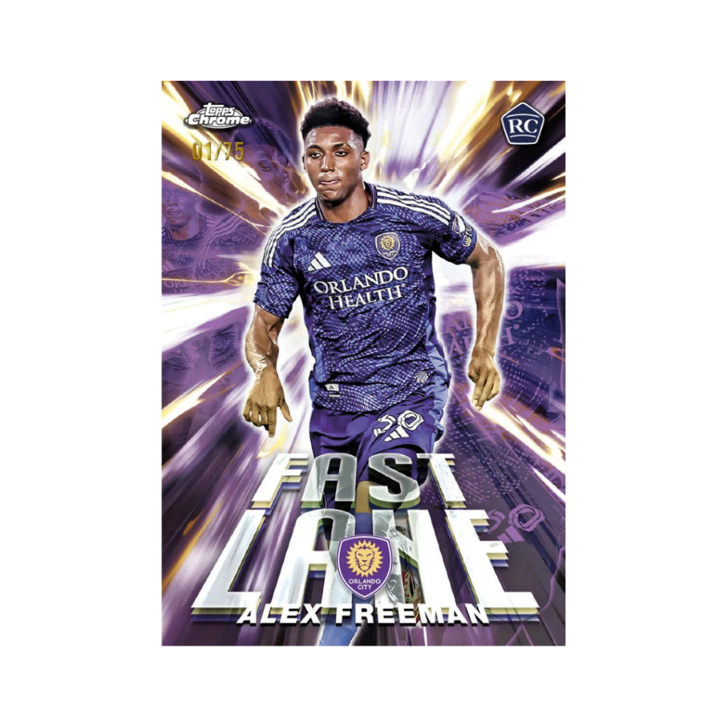 [ ยกกล่อง ] การ์ดสะสม 2025 Topps Chrome MLS  Hobby (p3)