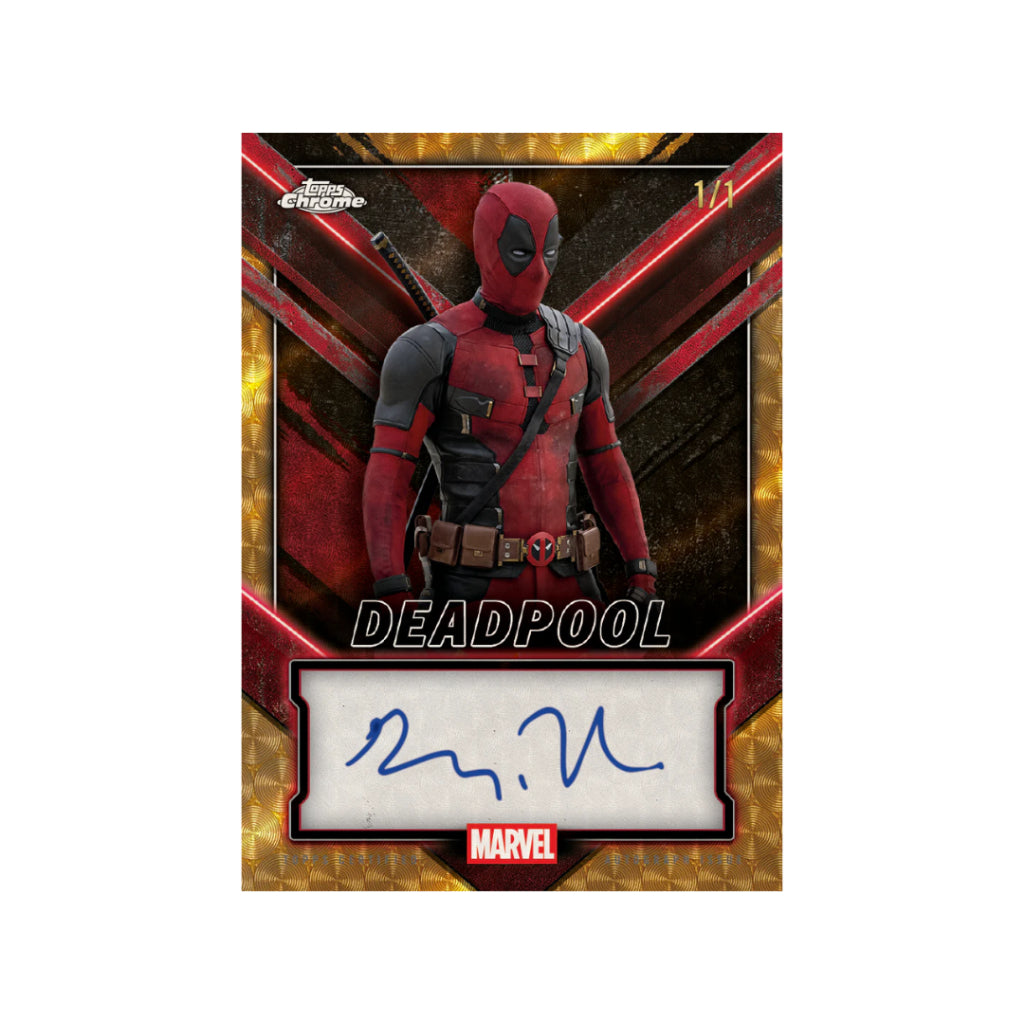 [ แยกซอง ] 2025 Topps Chrome Deadpool  Value Box (p3)