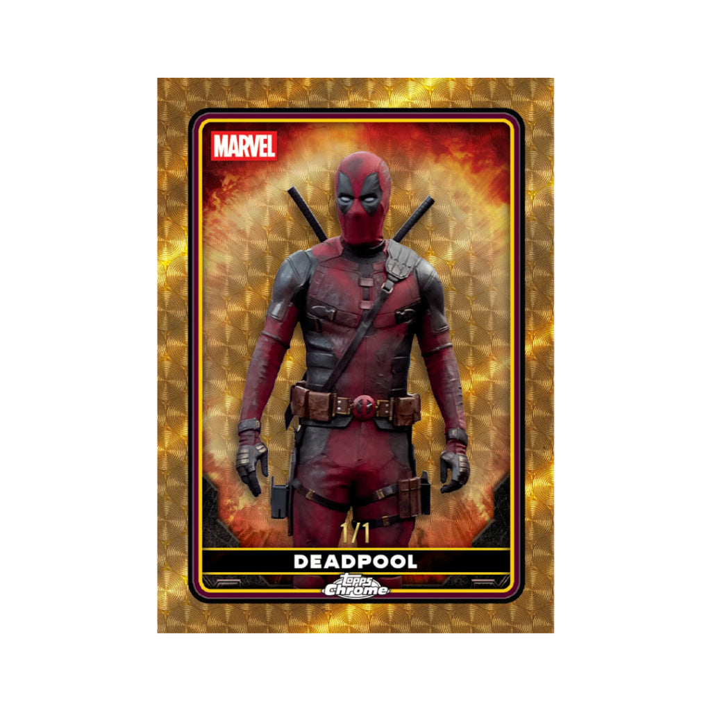 [ แยกซอง ] 2025 Topps Chrome Deadpool Hobby Box (p3)